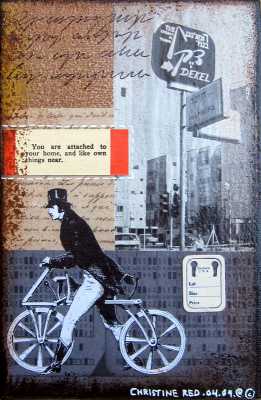 Walking my bike
